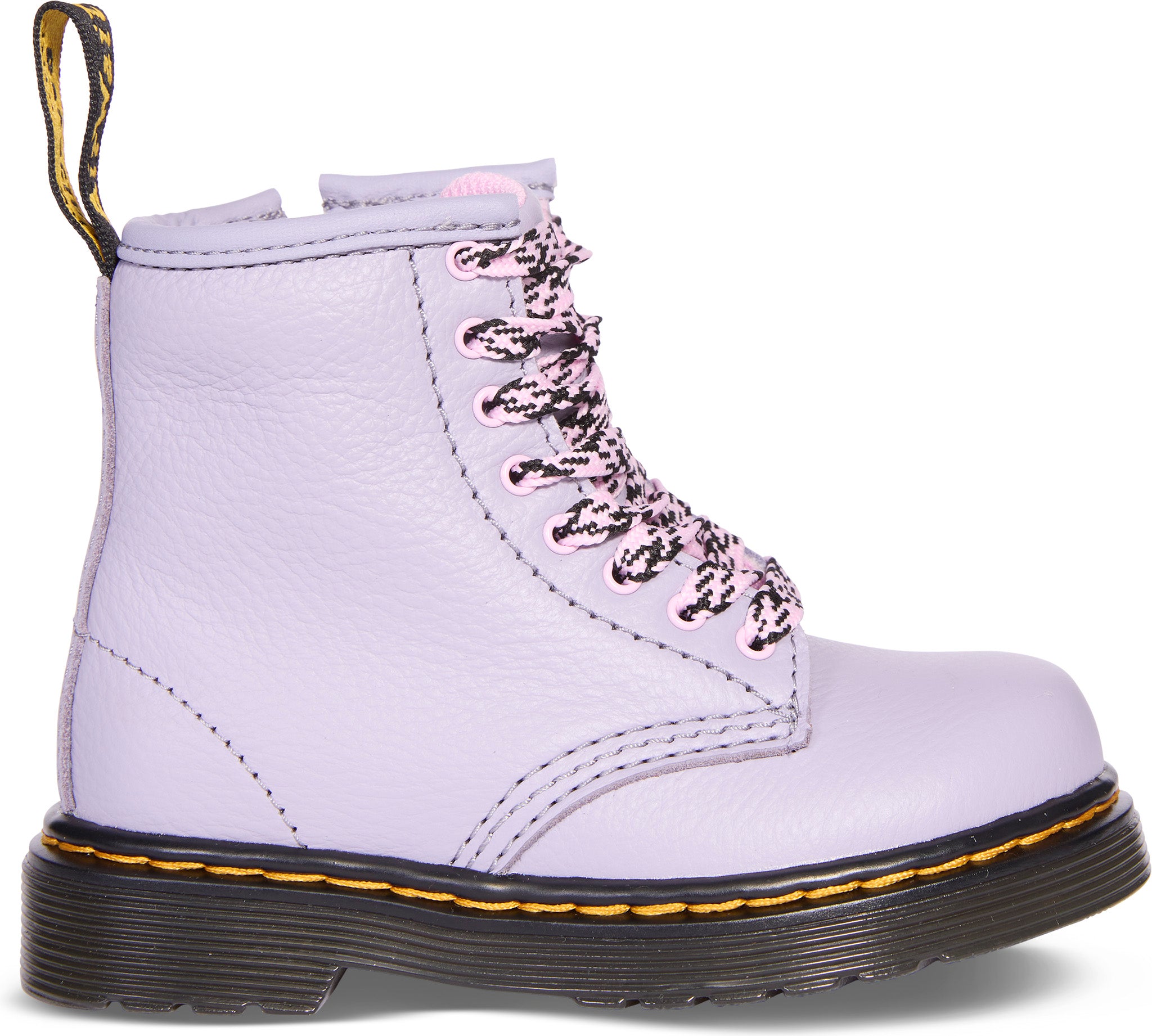 1460 Virginia Leather Lace Up Boots for Toddlers - Durable Kids Ankle Boots for Boys & Girls - Perfect for School, Playground & Outdoor Adventures