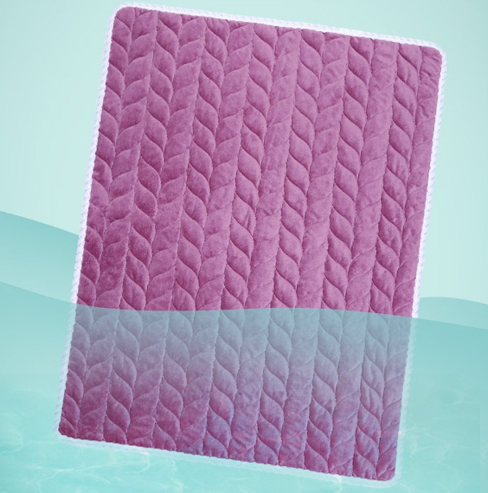 Liveinu Plush Fleece Waterproof Reusable Incontinence Bed Pads - 8 Cups Absorbency Washable Underpads for Adults, Kids & Pets (27