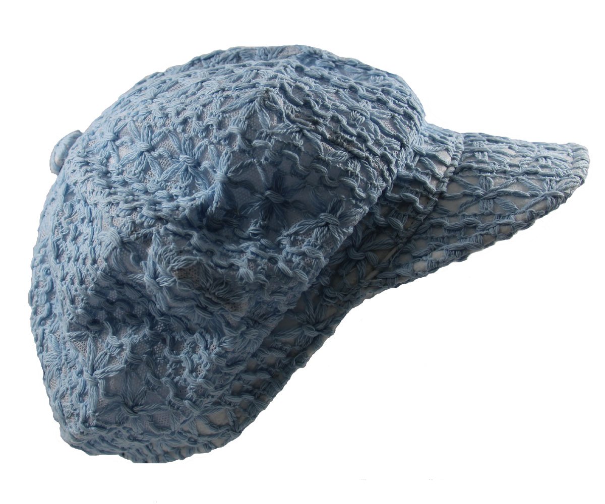 Crochet Newsboy Hats for Women - Stylish Outdoor Fashion Accessory