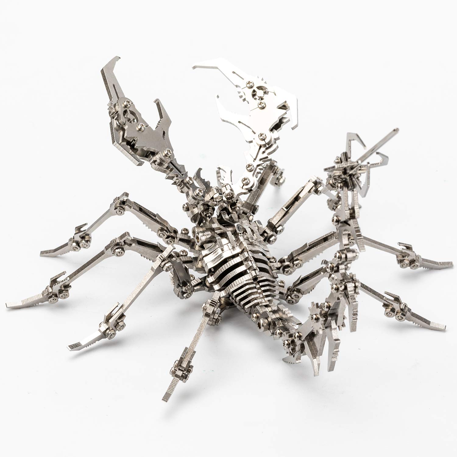 3D Metal Model Kits for Adults - DIY Robot Scorpion & Insect Puzzle Building Toys with Joint Mobility | Christmas Gift Idea for Hobbyists & Collectors | Perfect for Stress Relief, STEM Education & Home Decoration