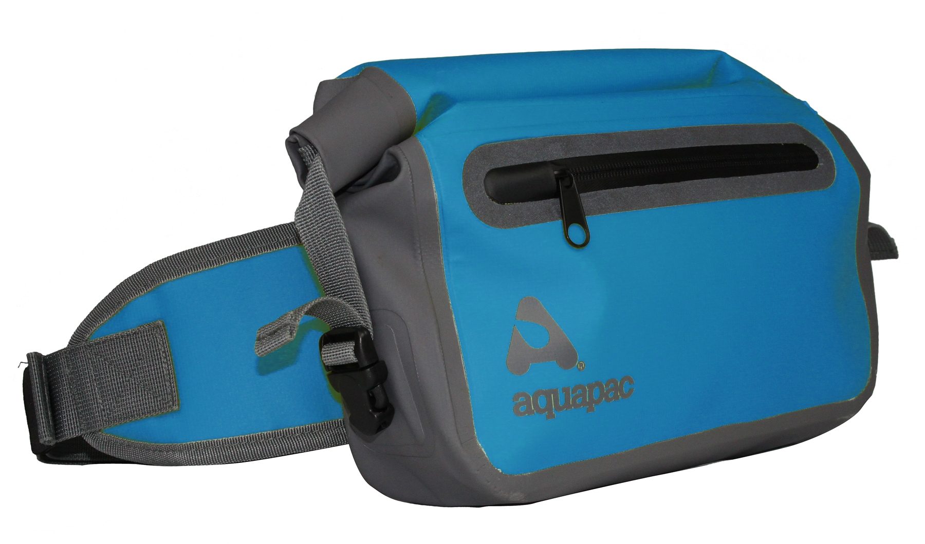 Aquapac 822 3L Waterproof Waist Pack - Blue | Lightweight Hiking Fanny Pack for Outdoor Activities, Running, Travel & Cycling