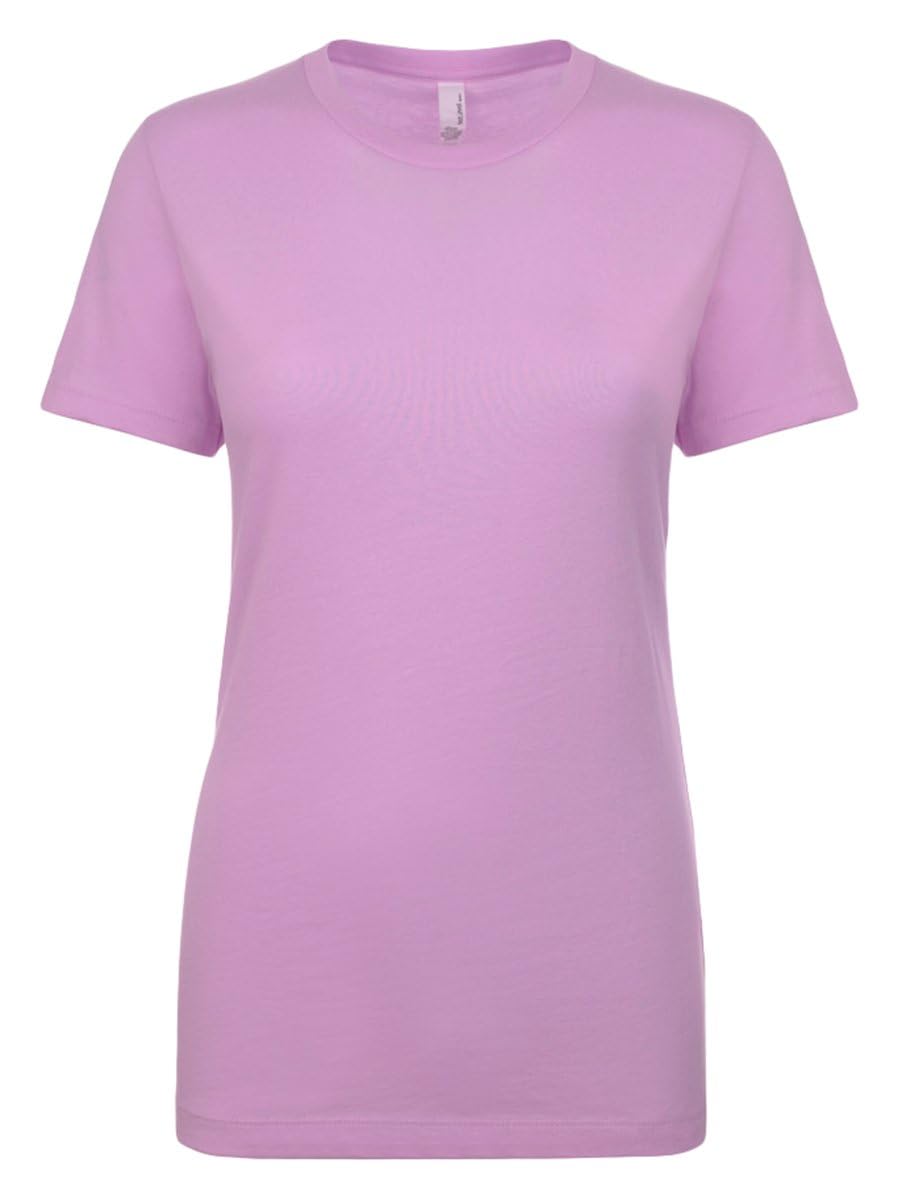 NEXT LEVEL APPAREL Ideal Crew T-Shirt (N1510) - Soft Cotton Men's Basic Tee for Casual Wear, Gym & Everyday Outfits