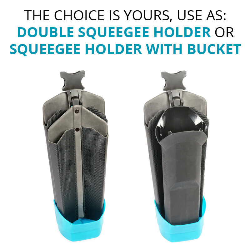 Moerman Drywalker Flex Bucket Holster Full Set - Professional Window Cleaning Tool Kit for Efficient Squeegee Work - Perfect for Home, Office, and Commercial Window Cleaning