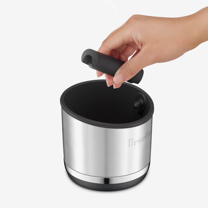 Breville The Knock Box 10 - Premium Espresso Knock Box for Coffee Grounds | Essential Barista Tool for Home & Commercial Use | Perfect for Espresso Machines & Coffee Stations