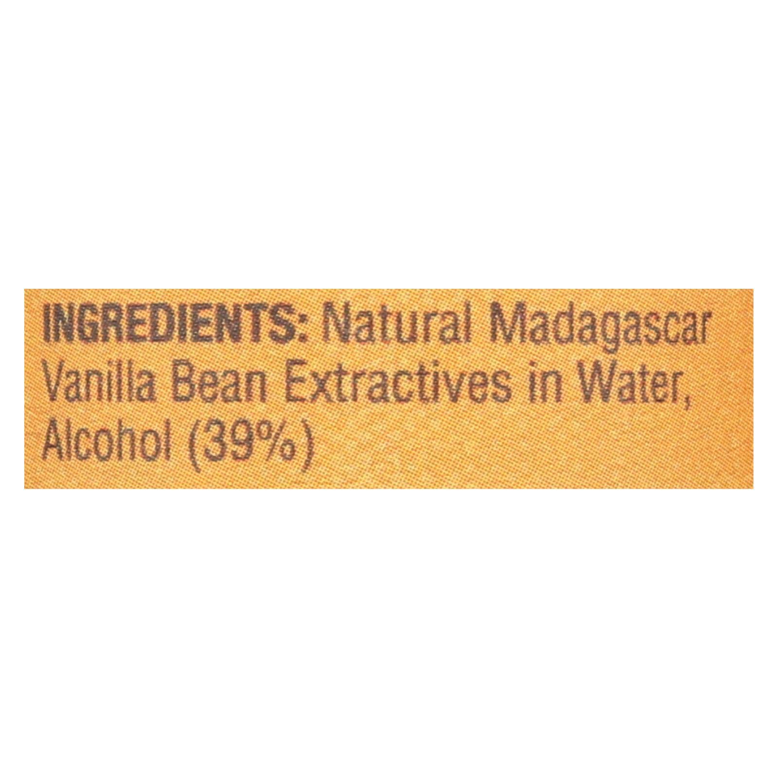 Madecasse Pure Vanilla Extract - 2 Ounce Bottle (Pack of 12) | Premium Baking & Cooking Vanilla | Perfect for Desserts, Ice Cream & Cocktails