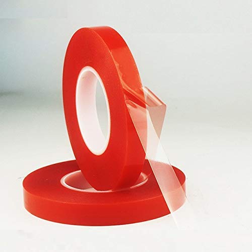 D-DIVINE Clear Double Sided Tape for Hair Patch & Toupee - Strong Hold Adhesive (20 Meters) - Perfect for Hair Extensions, Wigs, and Costumes