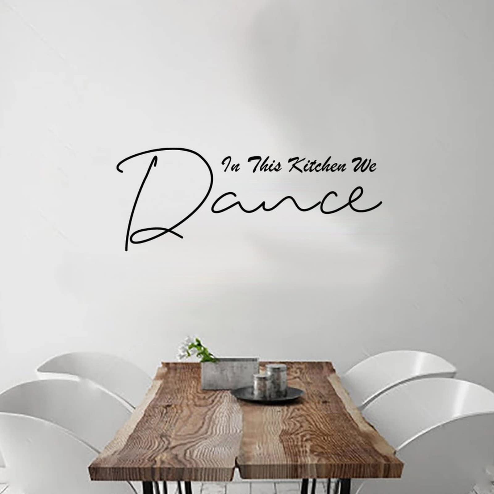 Dance Wall Stickers - Removable Kitchen Decor for Home, Nursery & Classroom - 22 Inch