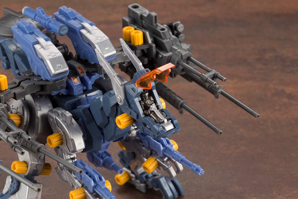 Kotobukiya Zoids RZ-030 Gun Sniper W2 Plastic Model Kit - Multicolor Collectible Action Figure for Anime Fans & Hobbyists - Perfect for Display, Gifts & Model Building Enthusiasts