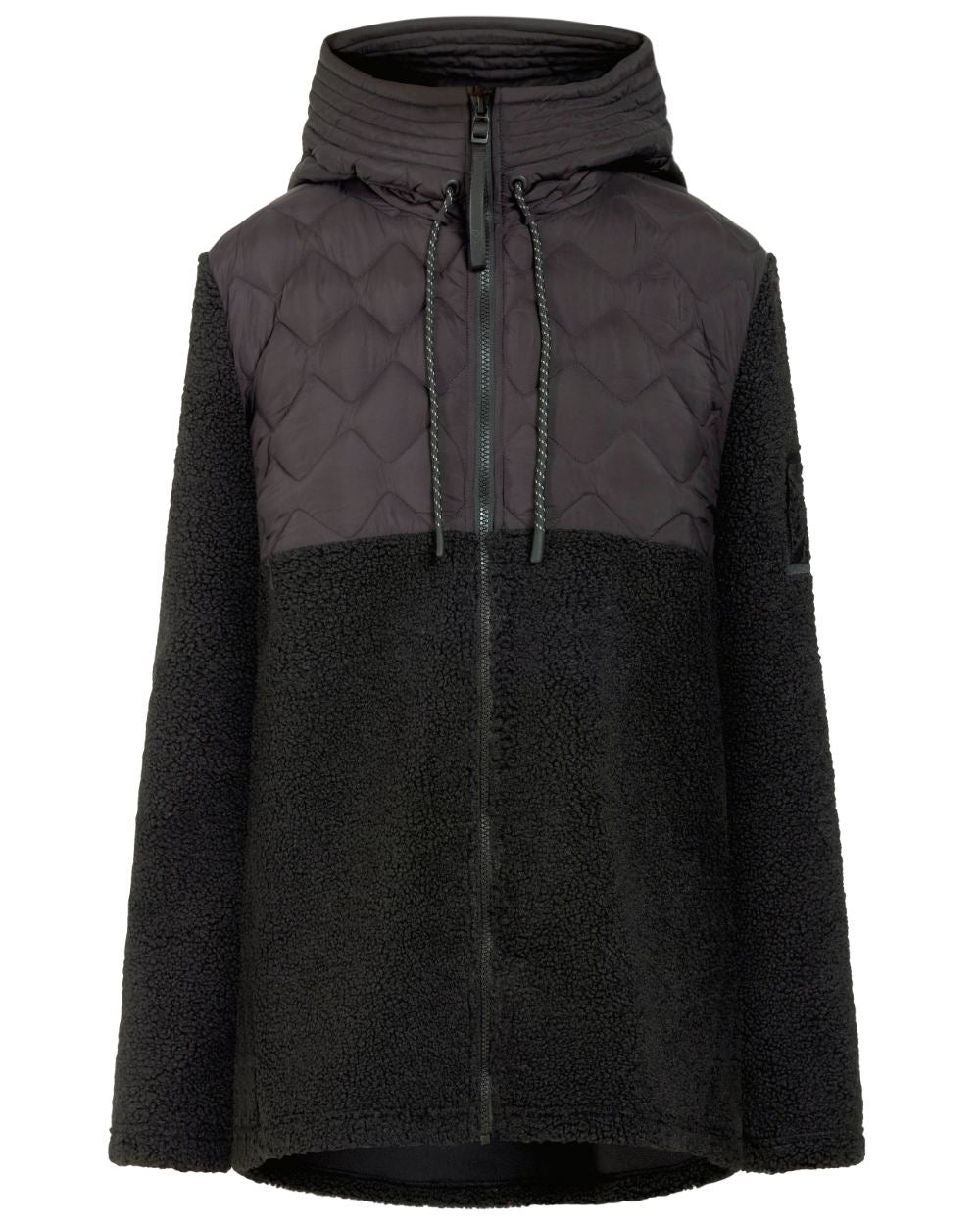 Didriksons Women's Bibi Full Zip Sweater - Waterproof Windproof Fleece Jacket for Outdoor Hiking & Winter Activities