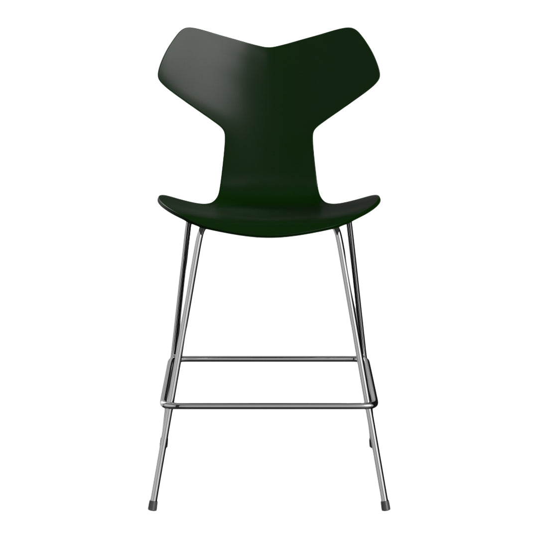 Grand Prix Counter Chair 3138 - Modern Bar Stool for Kitchen Island, Breakfast Nook & Home Bar - Adjustable Height & Swivel Seat - Durable Metal Frame & Comfortable Upholstery