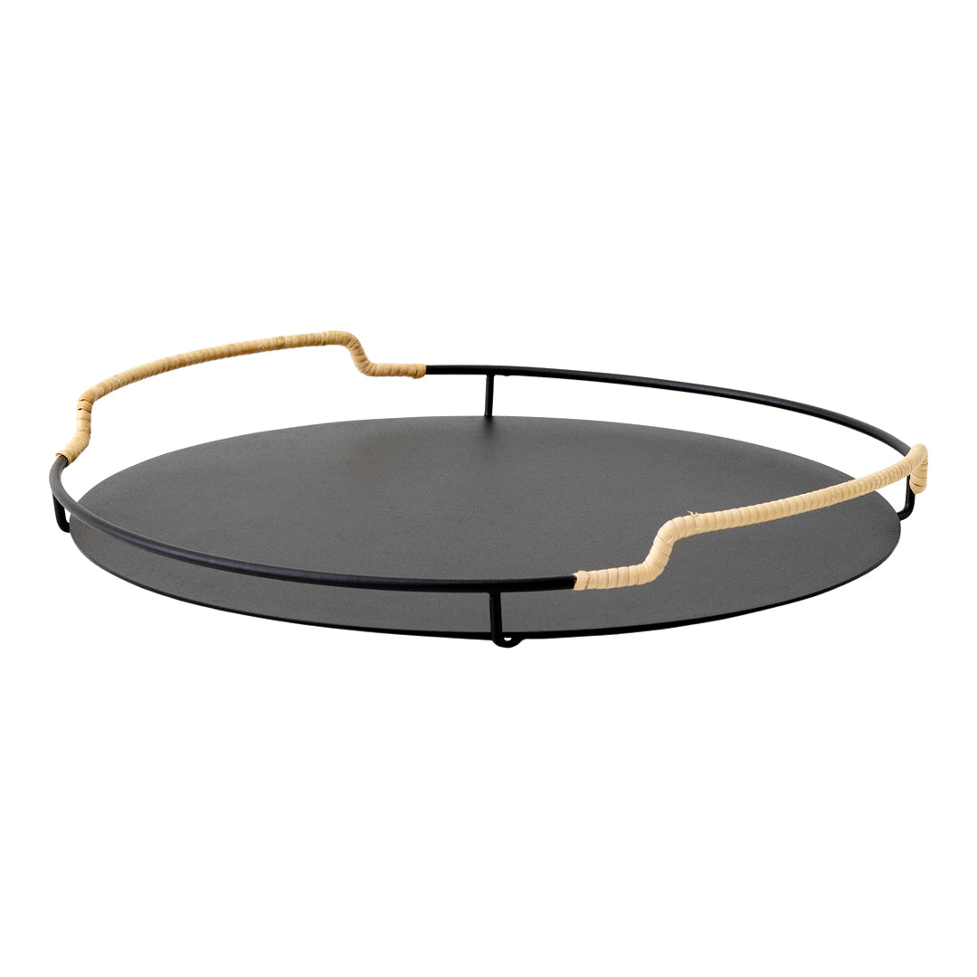Foldable Bamboo Balcony Serving Tray - Lightweight Portable Breakfast Tray for Coffee, Tea, and Snacks - Perfect for Outdoor Dining, Patio Relaxation, and Small Space Living