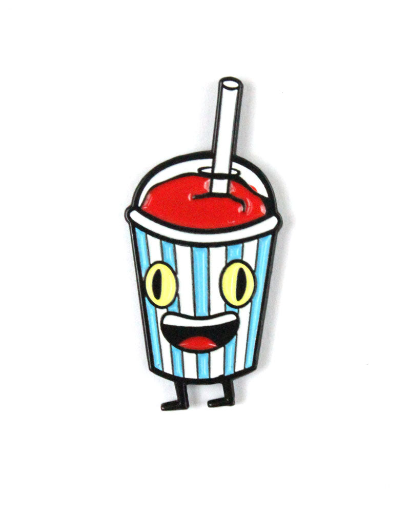 Brain Freeze Pin - Fun Novelty Ice Cream Enamel Pin for Backpacks, Jackets & Gifts - Perfect for Ice Cream Lovers & Summer Fashion Accessories