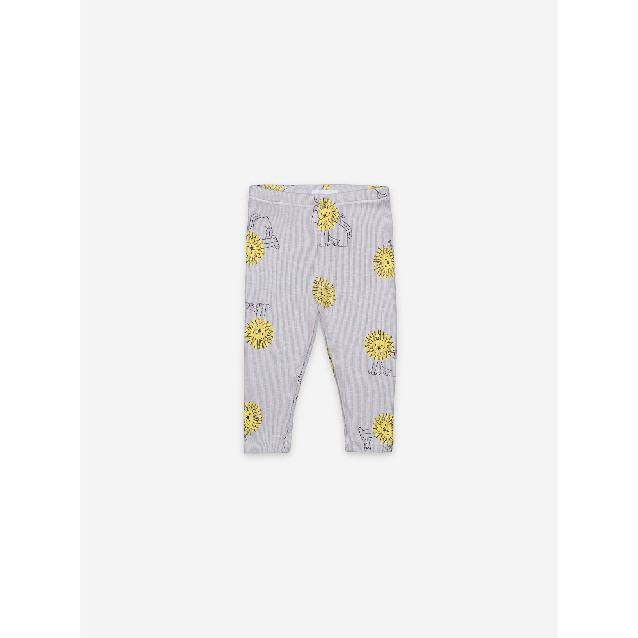 Bobo Choses Pet A Lion Print Leggings for Kids - Soft & Comfortable Stretchy Pants for Playtime & Everyday Wear
