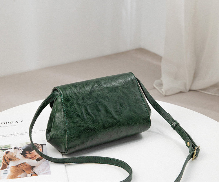 Authentic Italian Leather Crossbody Bag for Women - Stylish & Durable Handbag for Travel, Work & Everyday Use