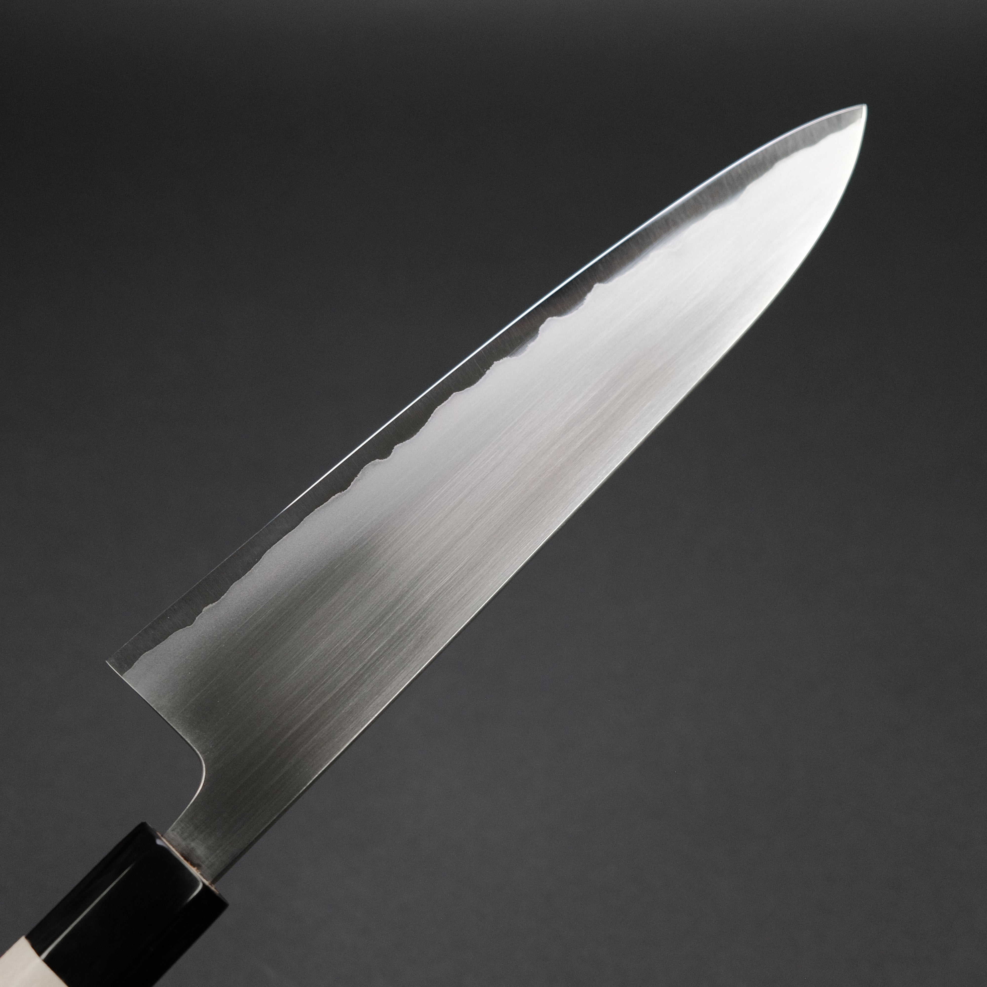 Premium Toshihiro Wakui White #2 Gyuto Japanese Chef Knife 210mm with Magnolia Handle - Perfect for Sushi, Meat Cutting & Professional Kitchen Use