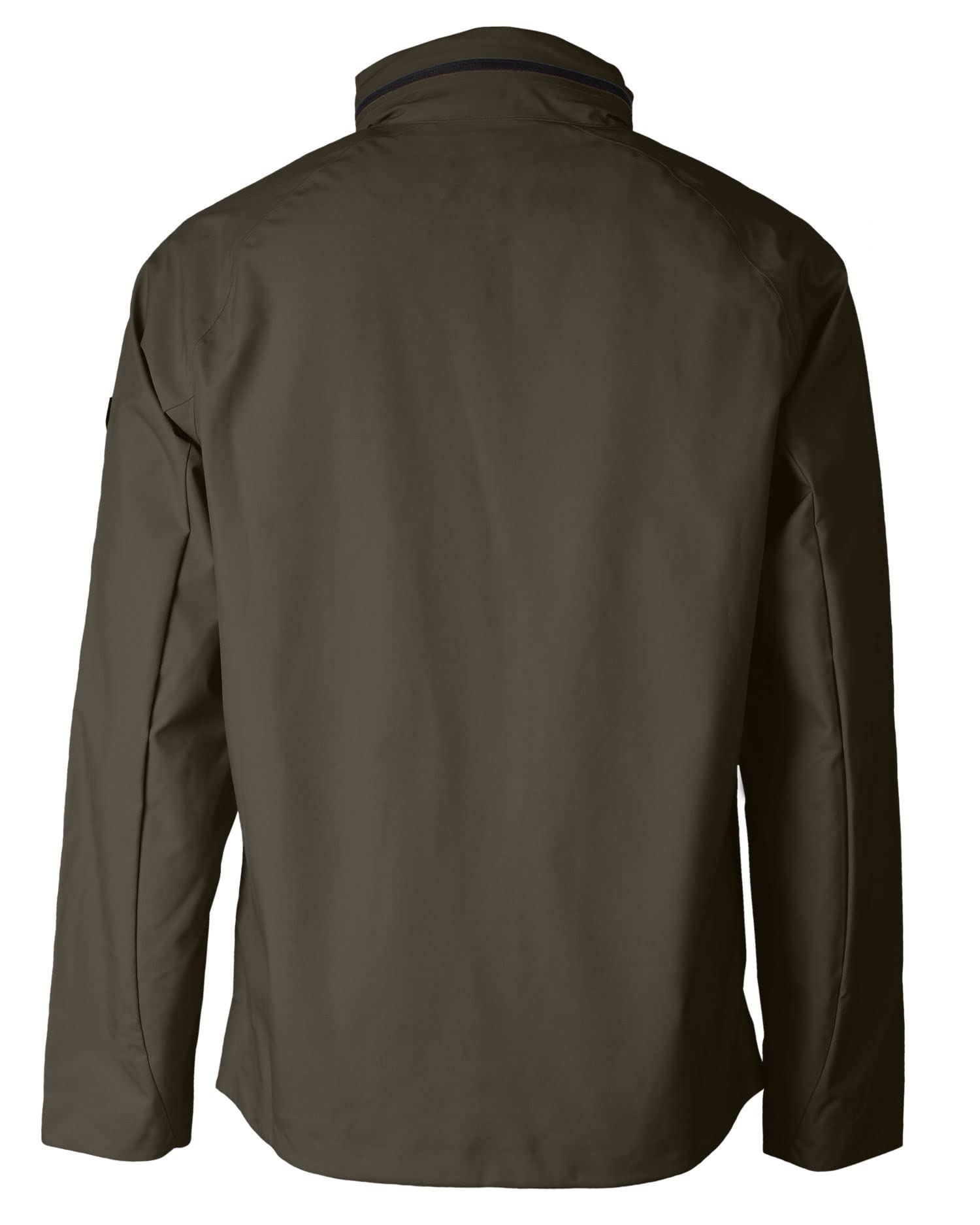 Cutter & Buck Men's Waterproof Stretch Full Zip Rain Jacket - Lightweight Windproof Outdoor Jacket for Hiking, Camping & Travel