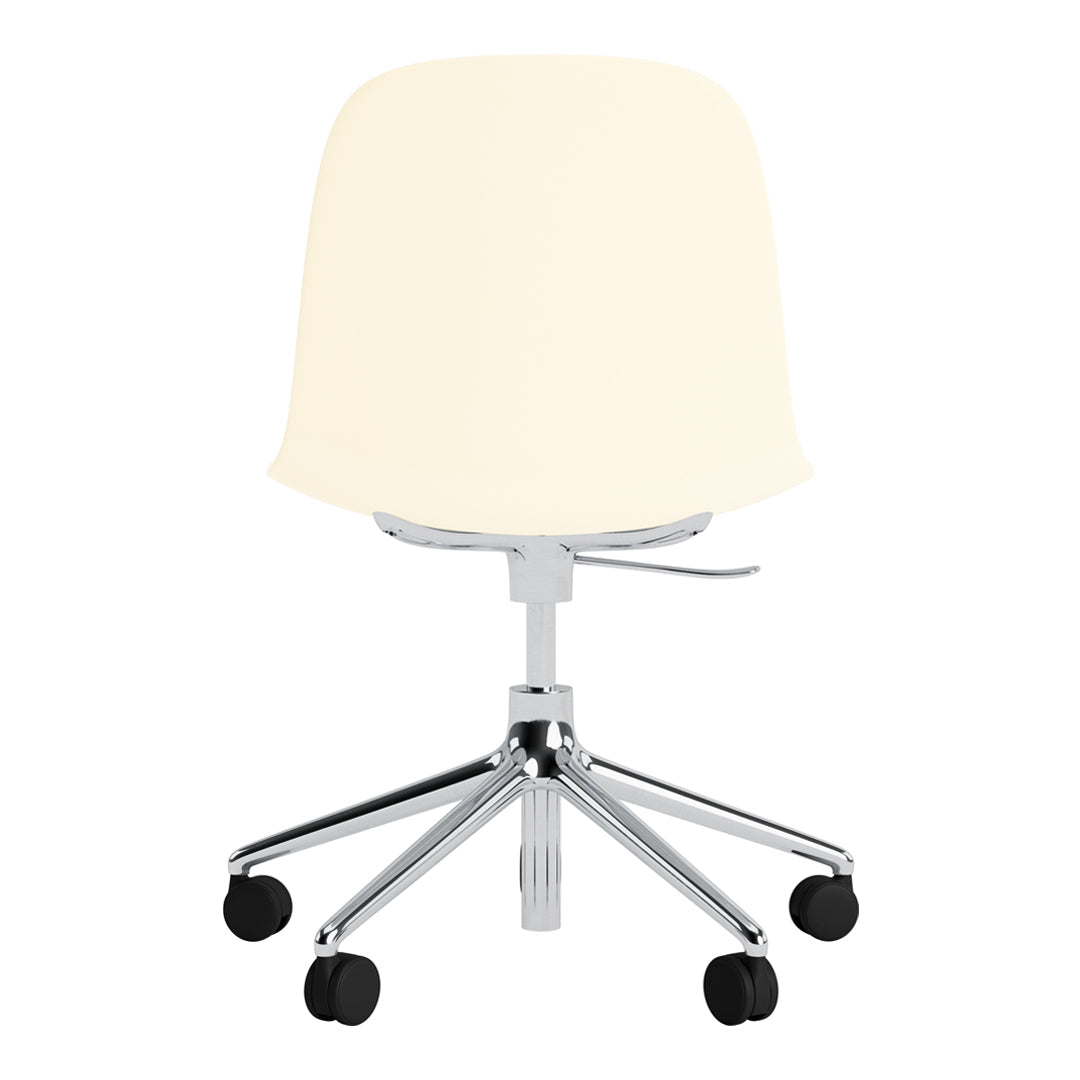 Ergonomic Form Chair with 5W Swivel Base & Gas Lift - Adjustable Office Chair for Home & Workspace - Perfect for Computer Desk, Gaming, and Professional Workstations