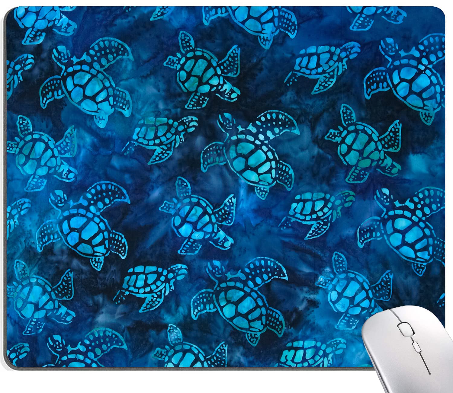 Custom Animal Mouse Pad - Non-Slip Rubber Base Waterproof Square Mousepad for Office & Laptop (9.5
