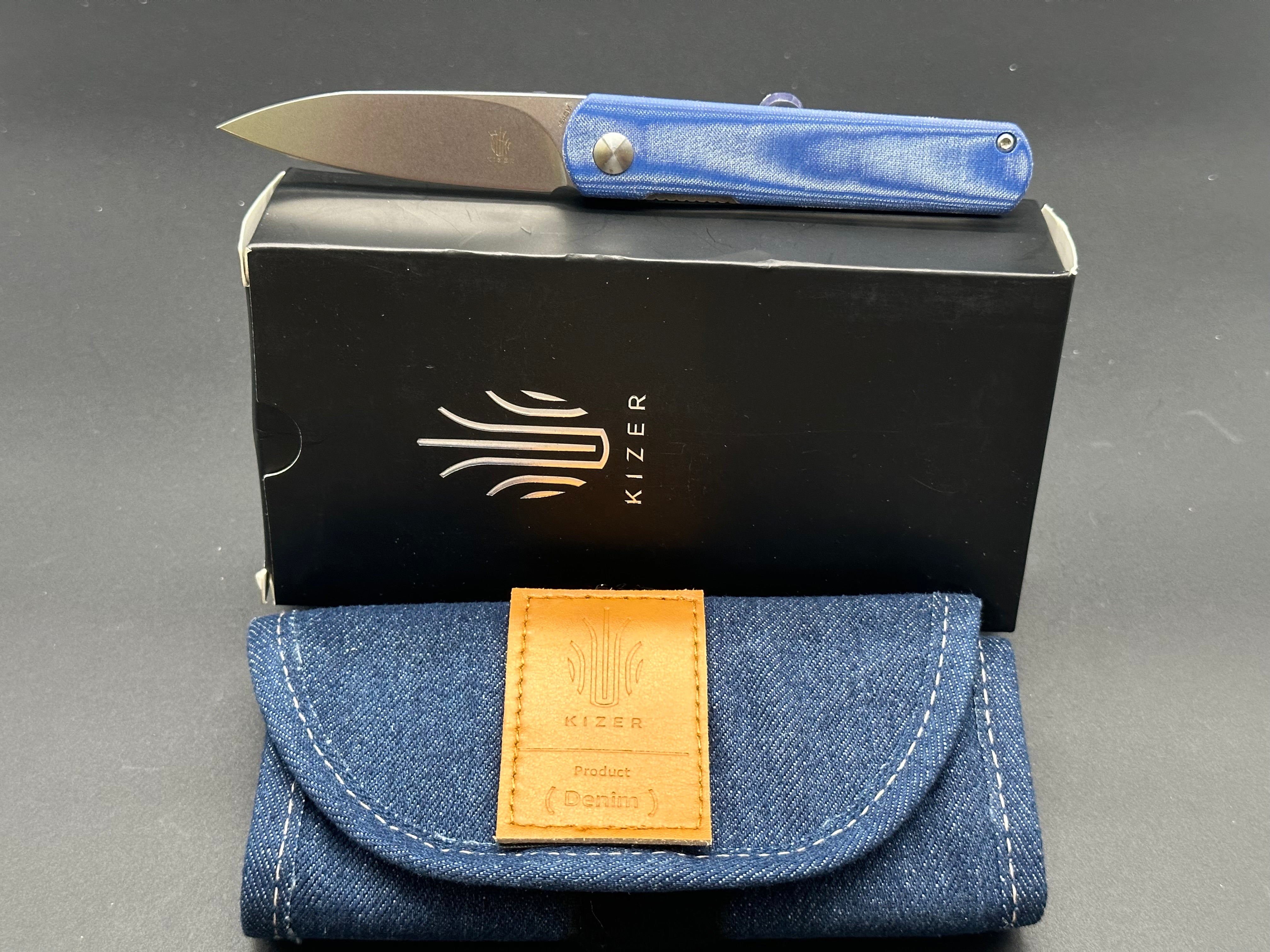 Kizer Feist Folding Pocket Knife - Premium EDC Knife for Outdoor, Camping & Everyday Carry | High-Quality Stainless Steel Blade & Ergonomic Handle