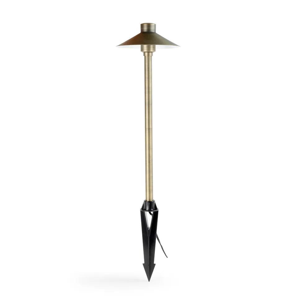 3W LED Landscape Lighting for Pathways & Gardens - Durable Outdoor Hat Top Light for Walkways, Driveways & Yard Decor