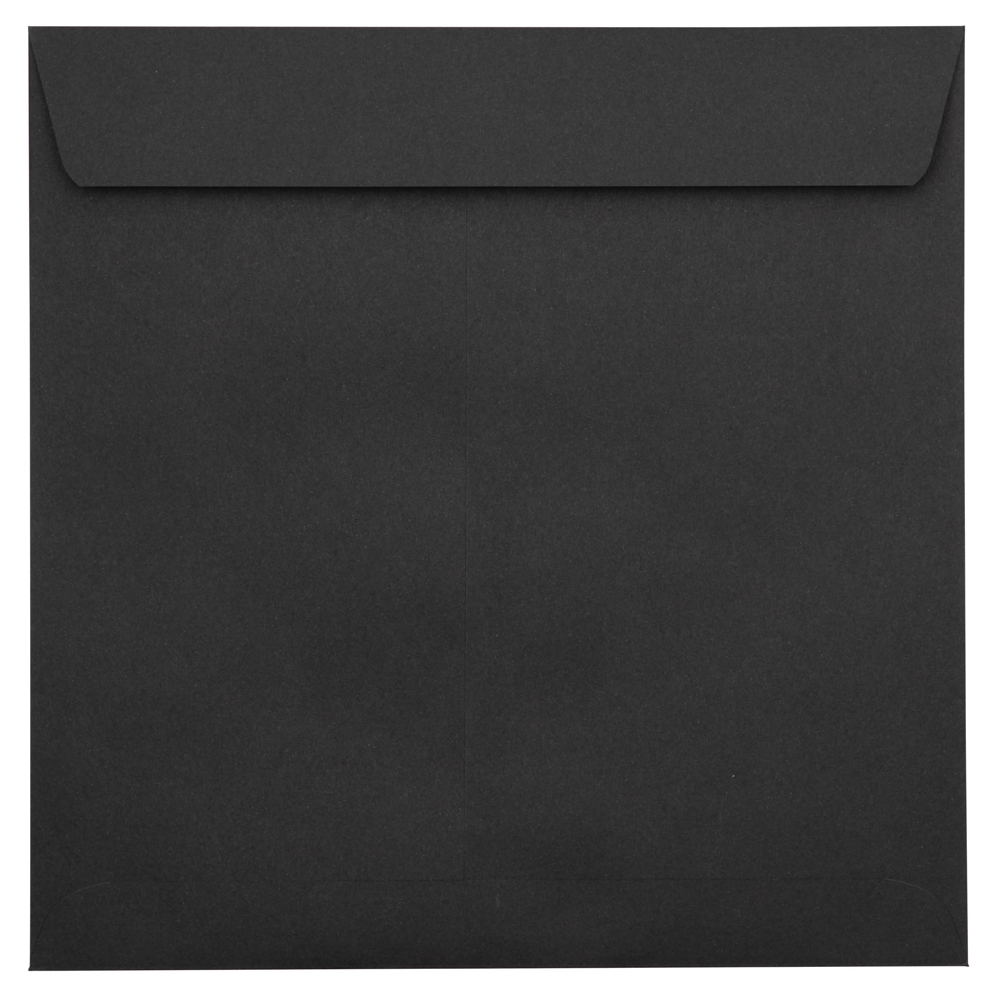 Premium LUXPaper Square Invitation Envelopes 8x8 Inches - Self-Seal Peel & Press Closure - 80lb Text Weight - Midnight Black (Pack of 1,000) - Perfect for Wedding Invitations, Greeting Cards, Business Correspondence and Special Events