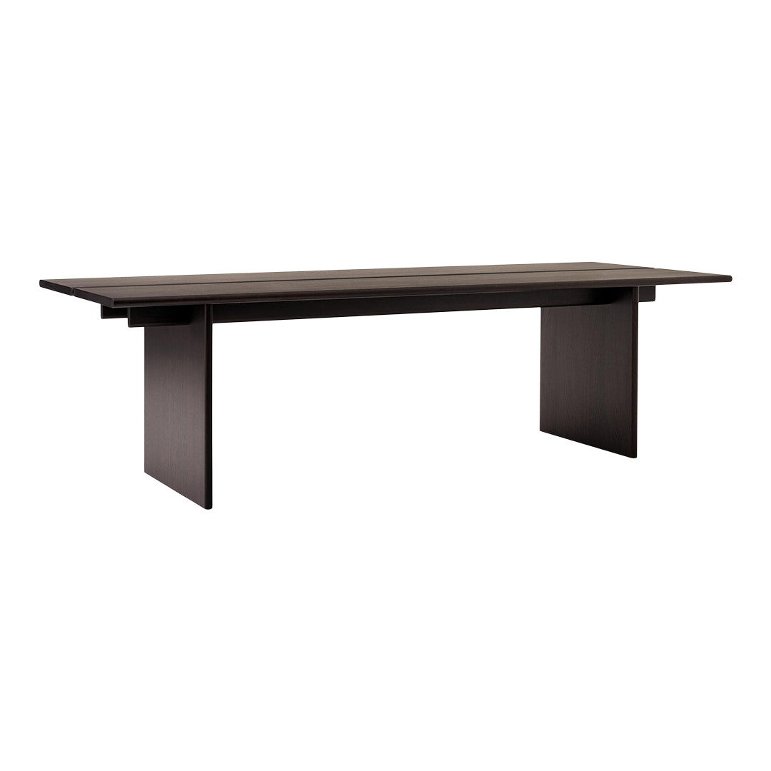Modern Ita OS1 & OS2 Dining Table Set - Solid Wood Kitchen Table with Extendable Leaf - Perfect for Family Gatherings & Dinner Parties