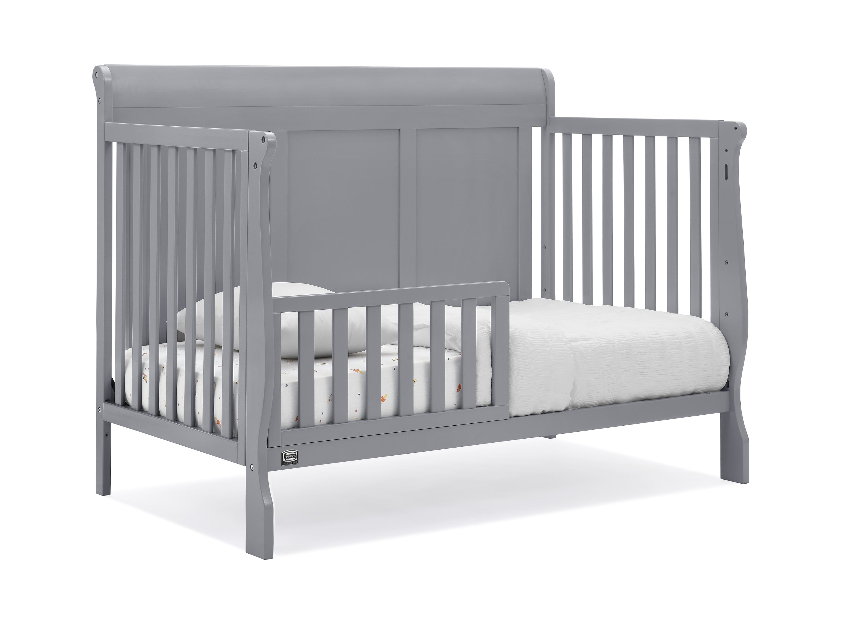 6-in-1 Convertible Baby Crib by Carter - Toddler Bed, Daybed & Full-Size Bed Frame - Nursery Furniture for Boys & Girls - Perfect for Newborn to Teen Years
