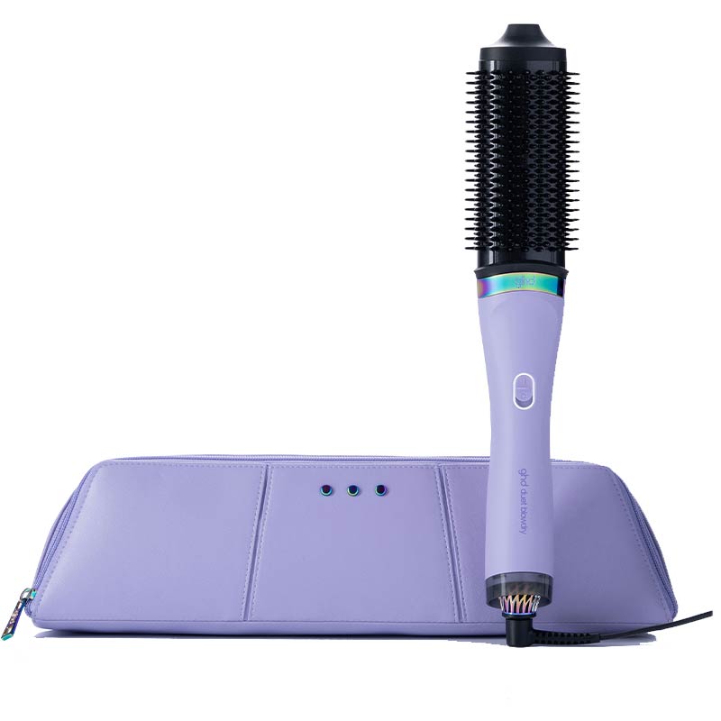 ghd Futurescape Limited Edition Duet Blow Dryer Brush in Galactic Lilac - Professional Hair Styler for Smoothing & Volumizing - Perfect for Home & Salon Use