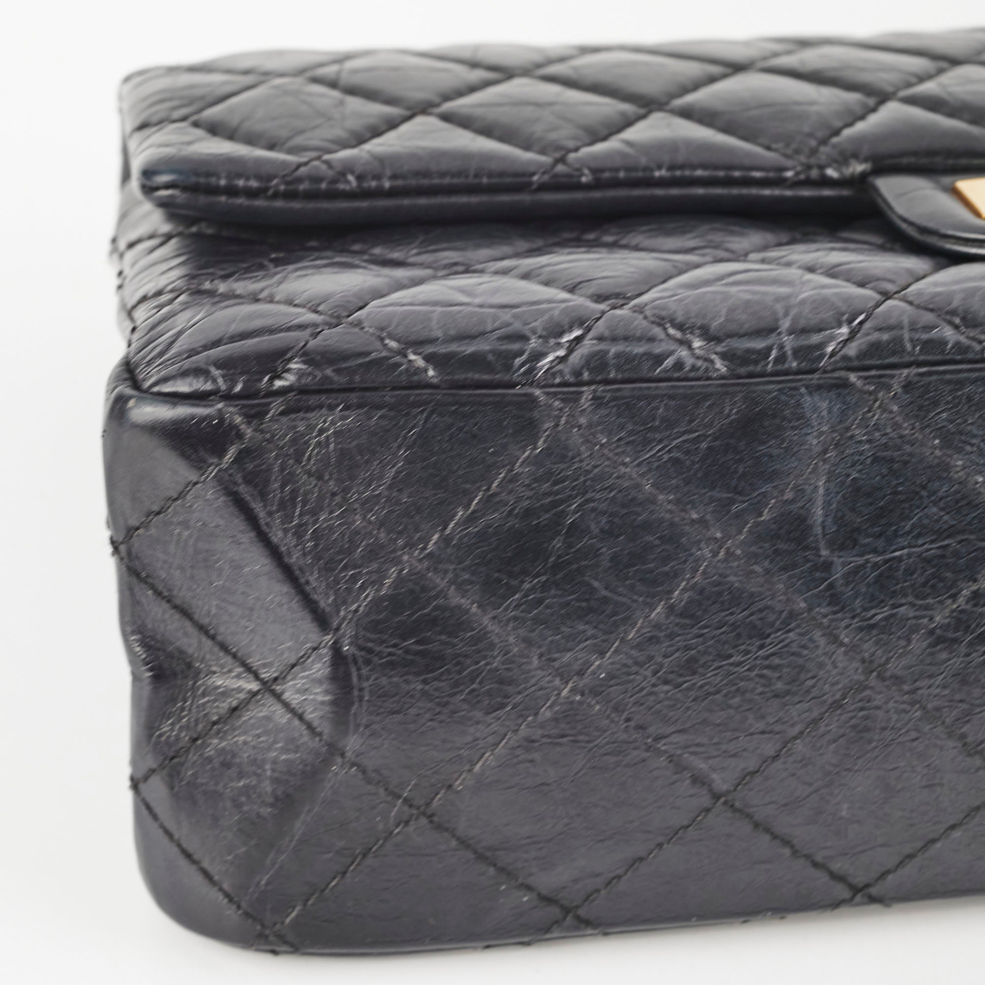 Chanel Medium Reissue 226 Black Leather Shoulder Bag - Luxury Designer Handbag for Women | Perfect for Work, Evening Events & Special Occasions