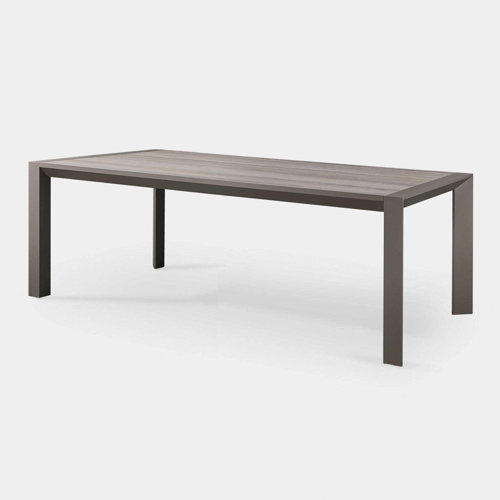 Vaucluse 81-inch Modern Dining Table - Solid Wood Kitchen Table for 6-8 People - Perfect for Family Dinners & Entertaining Guests