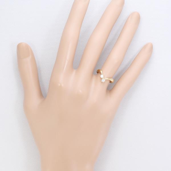 18K Yellow Gold Diamond Ring for Women - Elegant Solitaire Engagement & Wedding Band - Perfect for Proposals, Anniversaries, and Special Occasions