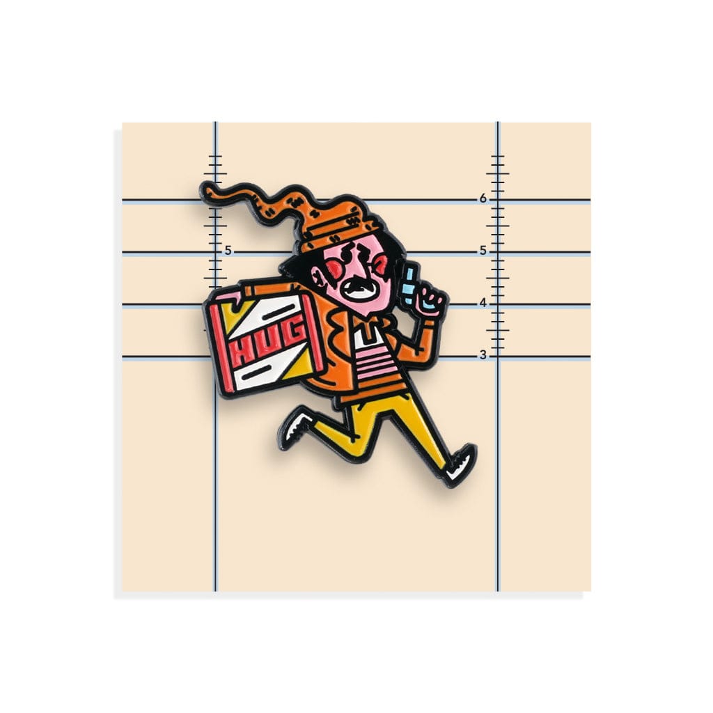 H.I. McDunnough Enamel Pin - Collectible Badge for Jackets, Bags & Hats - Perfect for Movie Fans & Pin Collectors - Great Gift Idea for Film Lovers