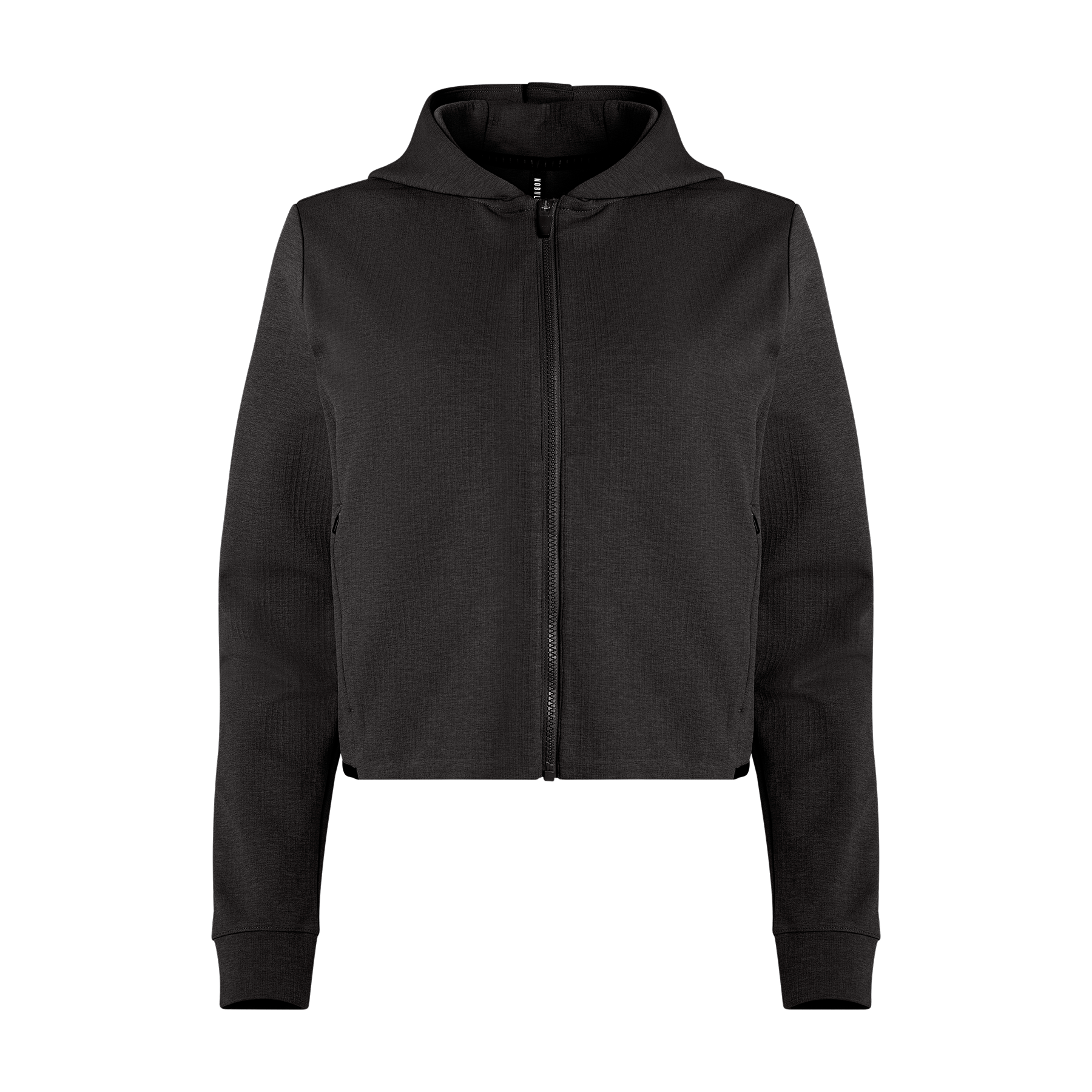 Women's Cropped Zip Up Hoodie - Lightweight Fleece Jacket for Casual Wear, Gym & Outdoor Activities