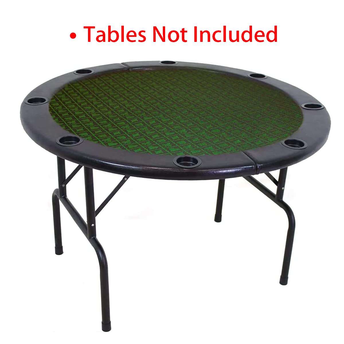 Premium GSE Games & Sports Expert Two-Tone Poker Table Cloth - Casino-Grade Suited Speed Cloth with Dark Background | Waterproof & Durable Green Felt for Poker Tables | Perfect for Home Games, Casinos & Poker Tournaments