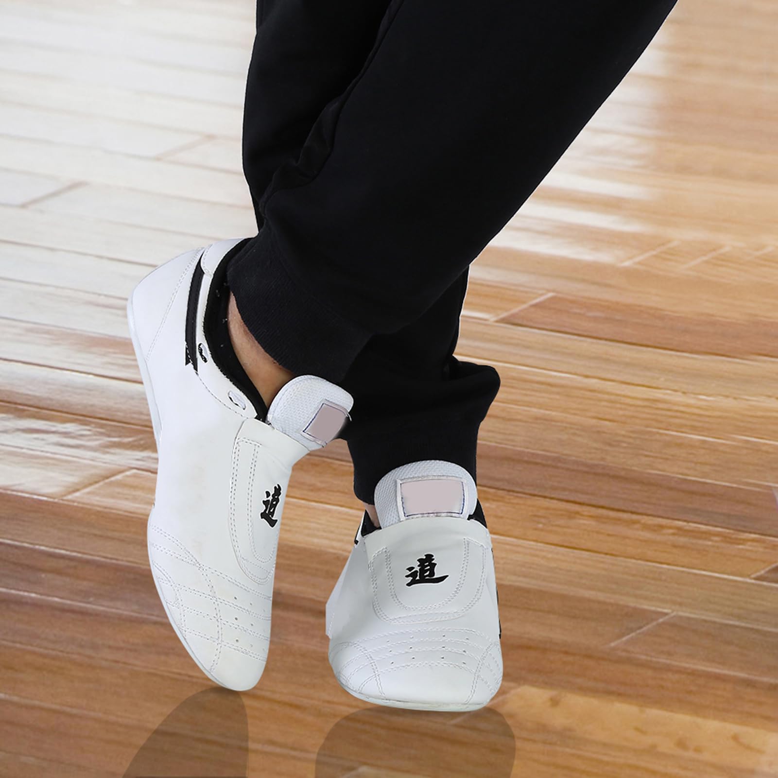 Taekwondo Shoes, Kung Fu Shoes & Tai Chi Shoes - Lightweight Martial Arts Training Shoes for Men, Women & Kids with Storage Bag - Ideal for Road Running, Boxing Practice & Martial Arts Classes