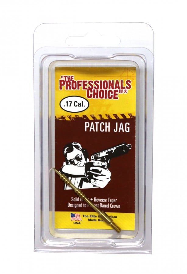 TPC PJ 107 .17 Caliber Professional Cleaning Patch Jag - Perfect for Firearm Maintenance & Precision Cleaning