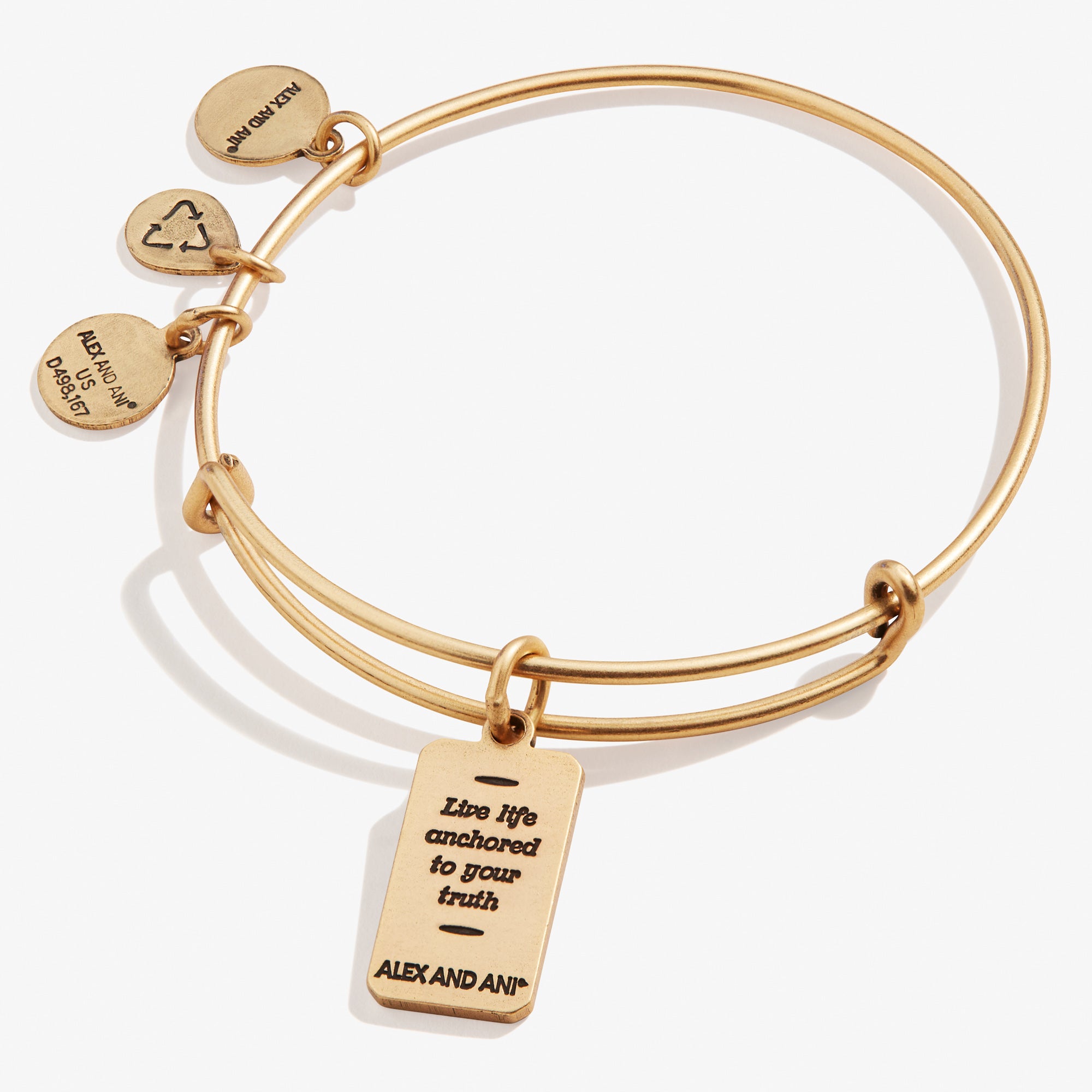Hope Anchor Oracle Charm Bangle Bracelet - Spiritual Jewelry for Women, Stainless Steel Adjustable Wristband - Perfect for Meditation, Yoga & Gift Giving