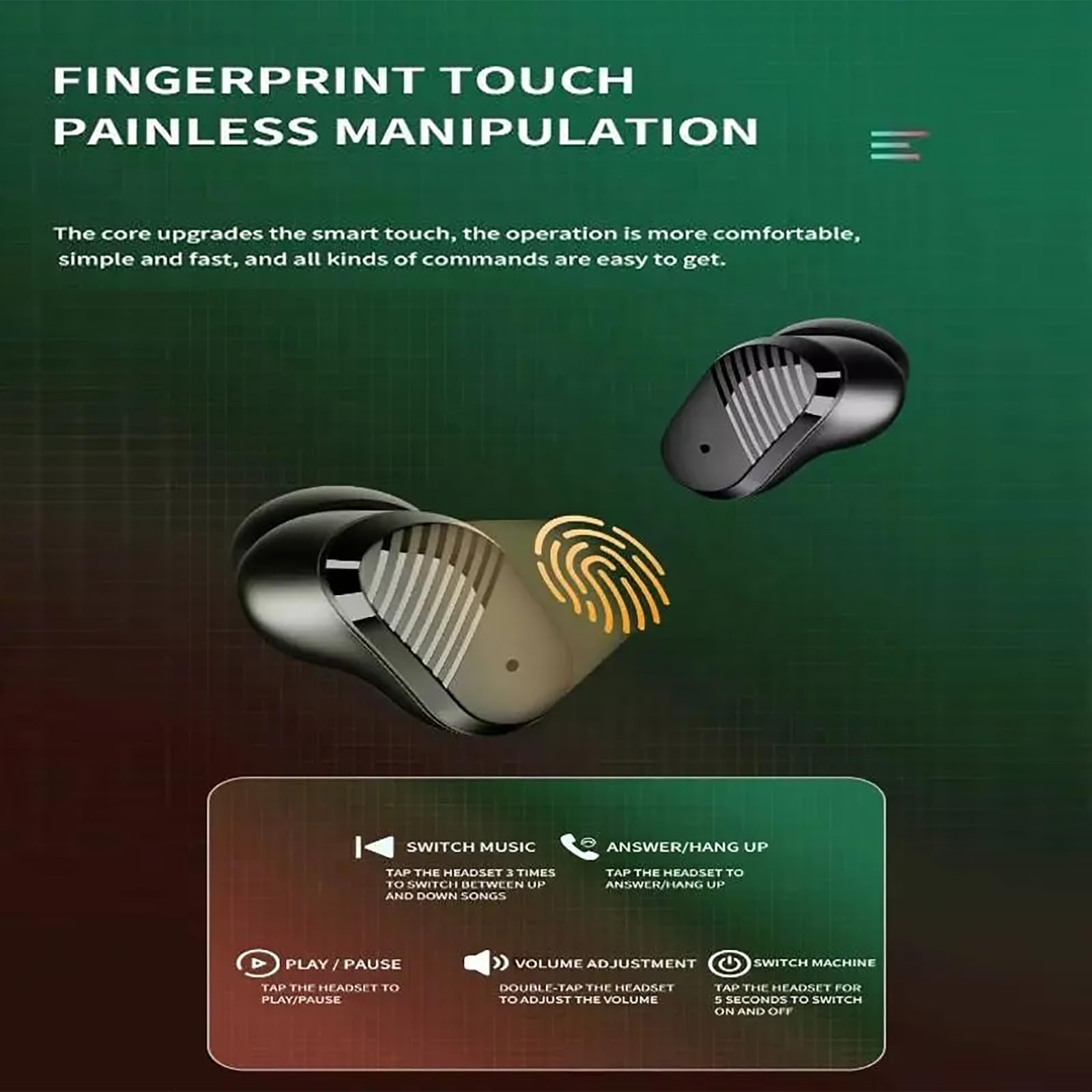 Echolabs 2024 Wireless Earbuds with Mic for Sleep & Sports