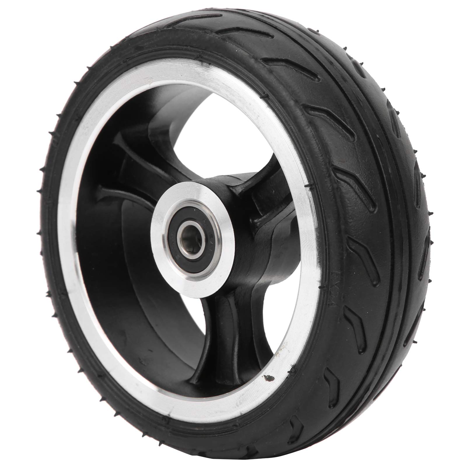 5.5 Inch Electric Scooter Rear Tire Replacement - Durable Rubber Wheel for Xiaomi, Segway, Razor & More - Perfect for Commuting, Campus Travel & Urban Mobility