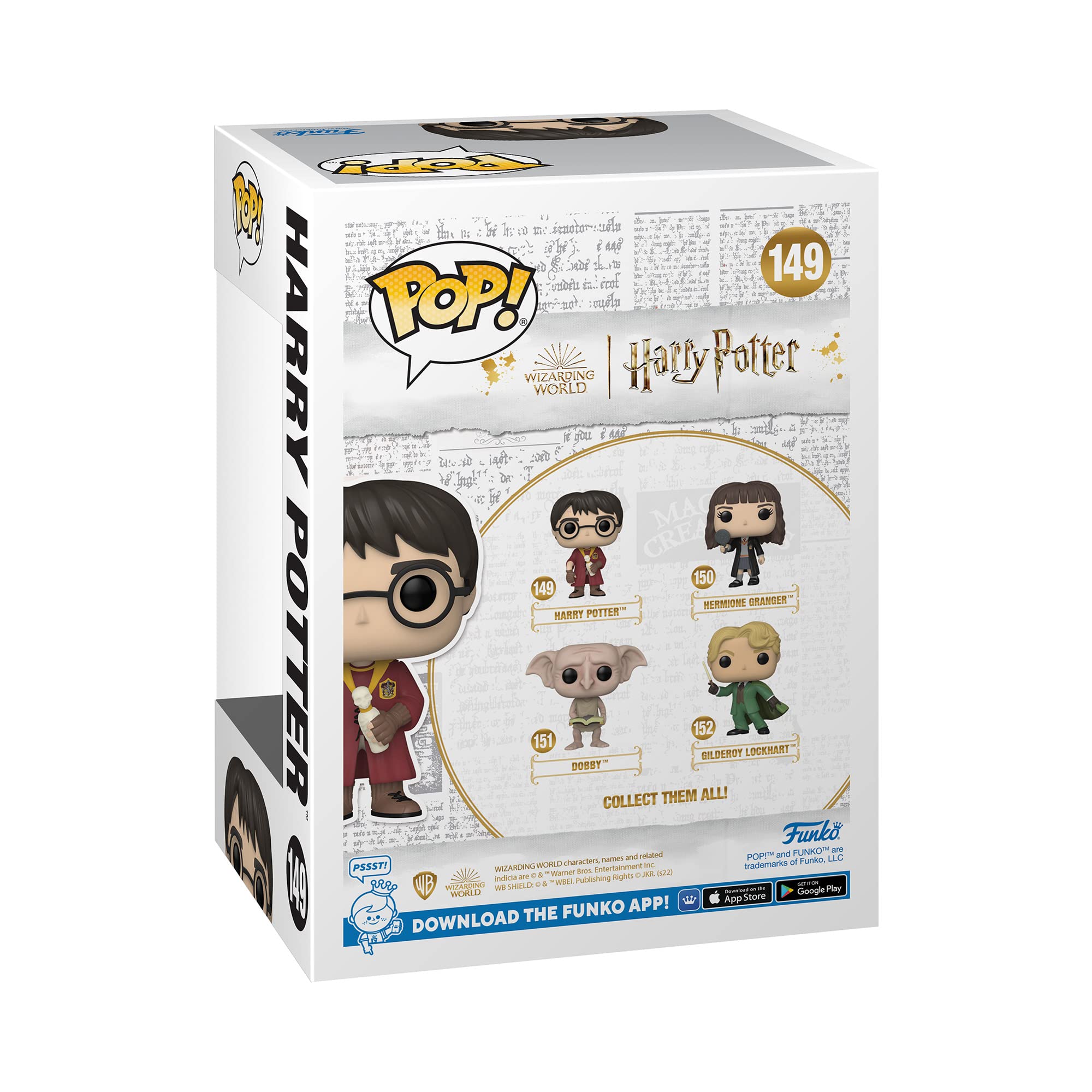 Funko Pop! Harry Potter Chamber of Secrets 20th Anniversary Vinyl Figure - Collectible Harry Potter Toy for Kids & Adults - Official Merchandise - Perfect Gift for Movie Fans & Collectors - Great for Display, Birthday Gifts, and Harry Potter Themed Parties
