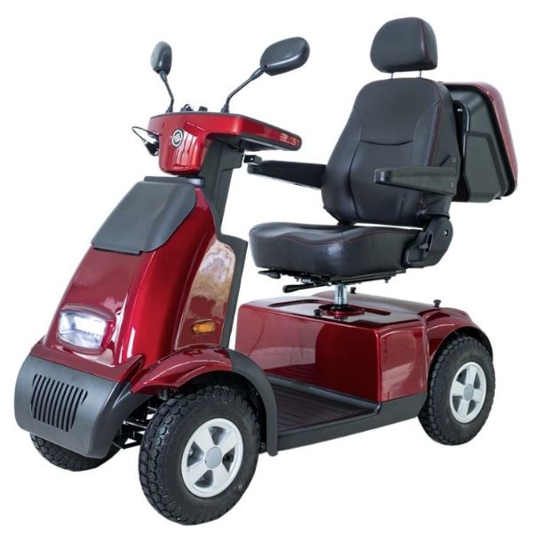 AFIKIM Afiscooter C4 4-Wheel Mobility Scooter for Adults - Heavy Duty Electric Scooter for Outdoor & Indoor Use - Ideal for Shopping, Travel & Daily Commuting