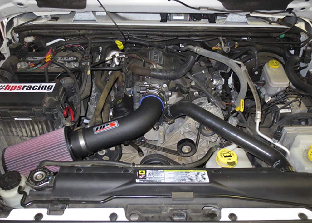 HPS (57-1220R-BLUE) High-Performance Silicone Radiator Hose Kit - Compatible with Jeep Wrangler JK (2007-2018) - Blue - Perfect for Off-Roading & Engine Cooling Upgrades