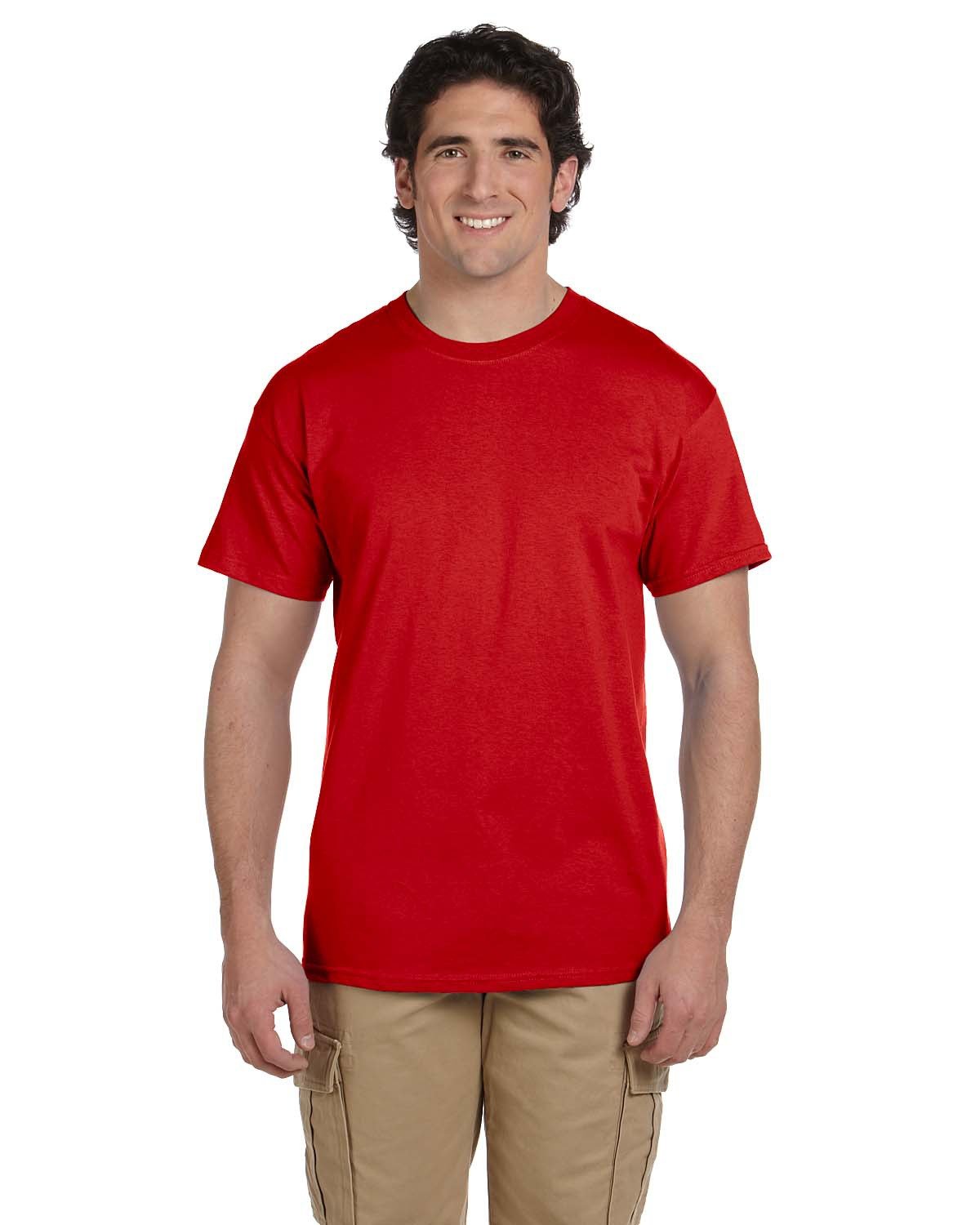 Fruit of the Loom Men's Modern Fit T-Shirt - Soft Cotton Crew Neck Tee for Casual Wear & Everyday Comfort | Perfect for Work, Gym, and Lounge
