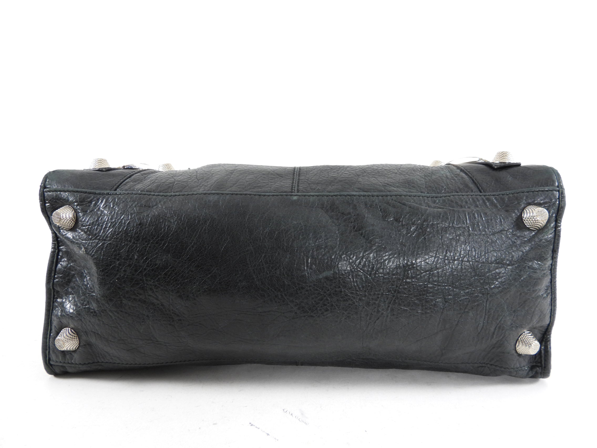Balenciaga Black Leather Giant 21 Work Bag for Women | Luxury Designer Handbag for Office, Travel & Everyday Use