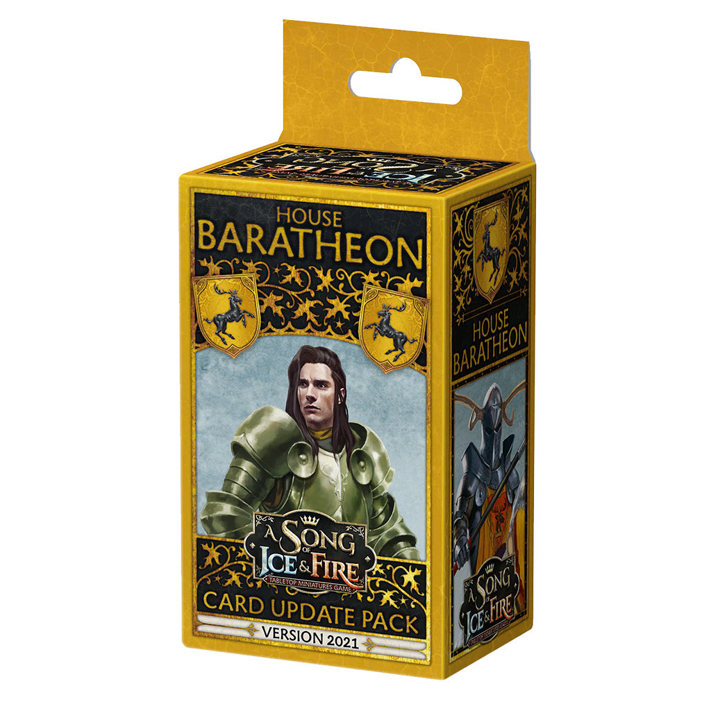 Game of Thrones SIF: Baratheon Faction Pack - Official Collectible Card Game Expansion for Strategy & Fantasy Battles | Perfect for Game Nights & Tournaments