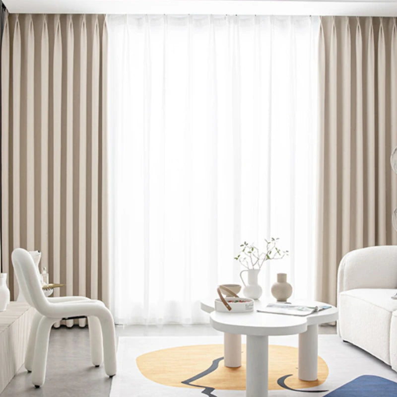 Paisley Chenille Lightning Pattern Jacquard Blackout Custom Curtains - Elegant Window Treatment for Living Room & Bedroom