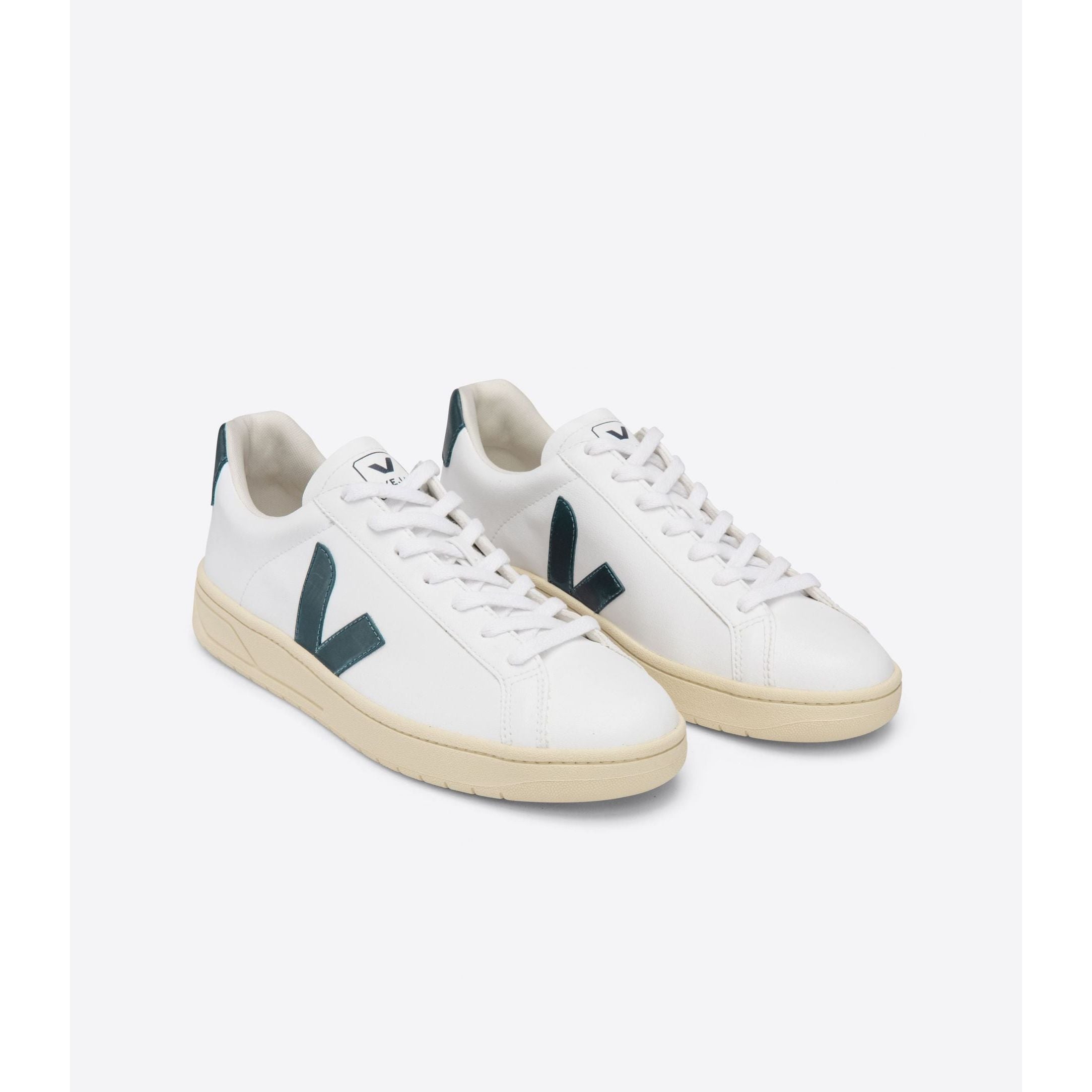 Veja Women's Urca CWL Sneakers in White Nautico Butter | Eco-Friendly Vegan Leather Casual Shoes for Women | Perfect for Everyday Wear, Work & Travel