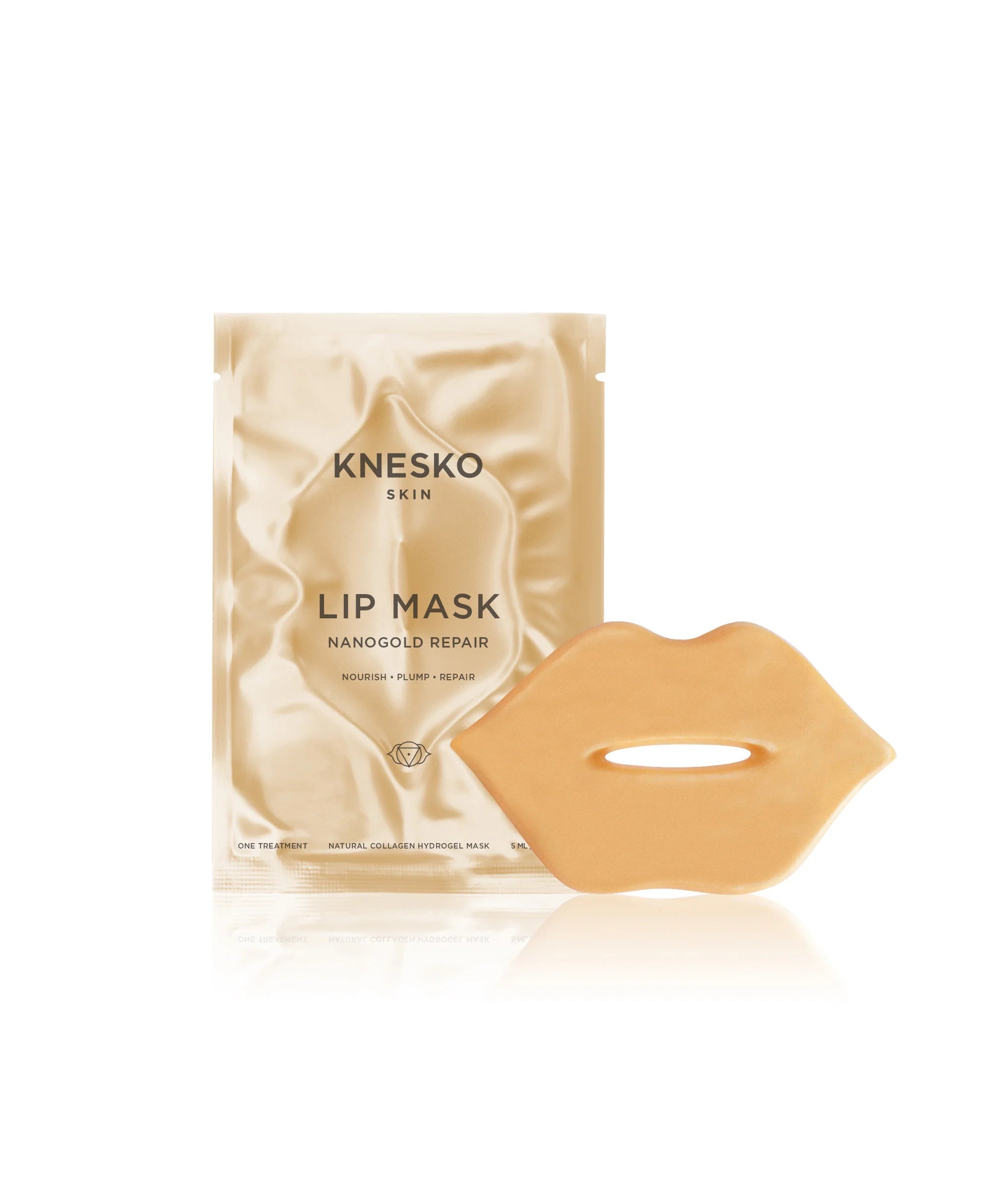 KNESKO Gold Repair Lip Mask - Hydrating & Nourishing Lip Treatment for Dry, Chapped Lips | Perfect for Nighttime Care & Winter Skincare