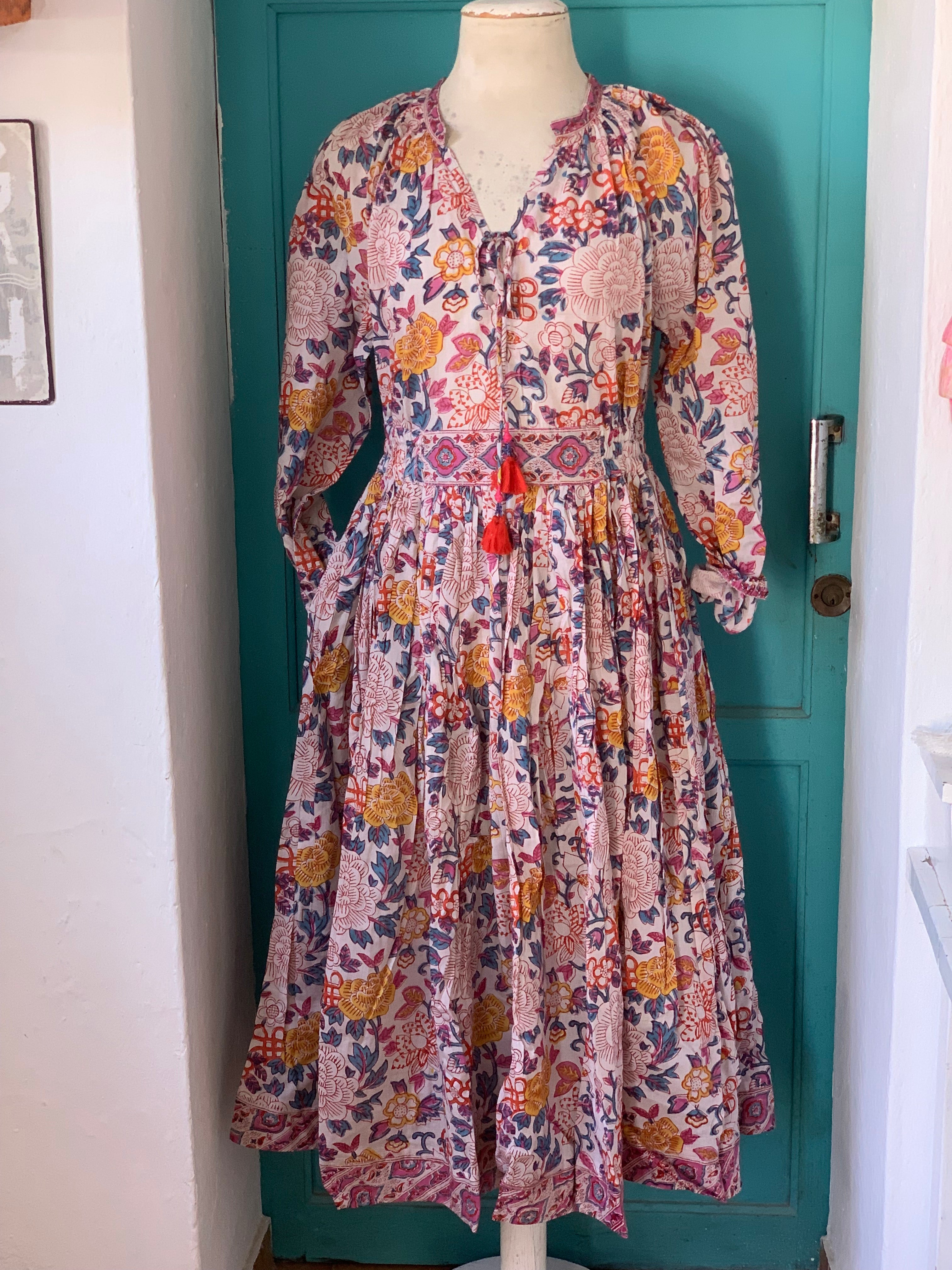 Gypsy Queen Dress - Bohemian Style Flowy Maxi Dress for Women | Perfect for Festivals, Beach Vacations & Summer Outfits