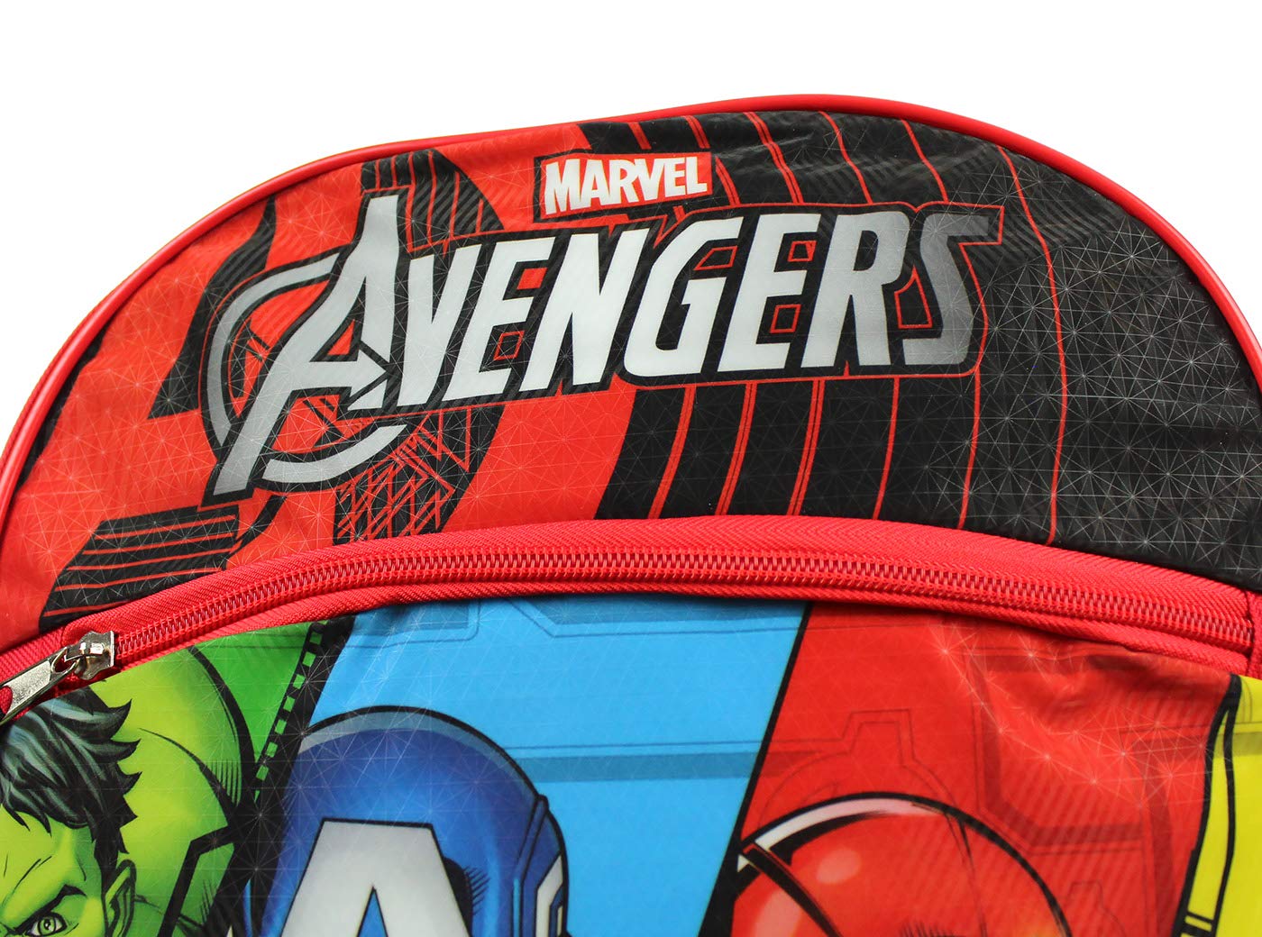 Marvel Avengers Superhero Backpack - Iron Man, Thor, Hulk & Captain America 16 Inch School Bag for Kids & Adults - Perfect for Travel, School & Comic Con